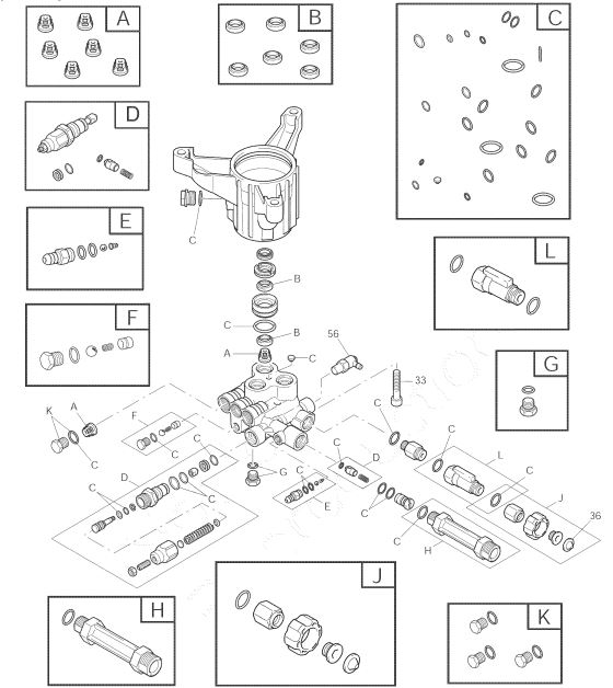 705038 pump parts